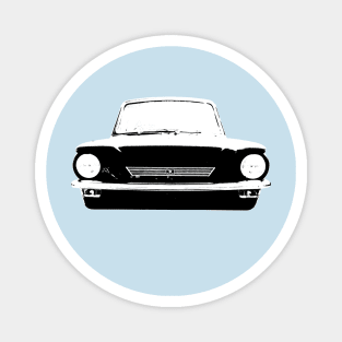 Hillman Imp British classic car monoblock black and white Magnet